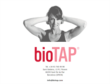 Tablet Screenshot of biotap.com